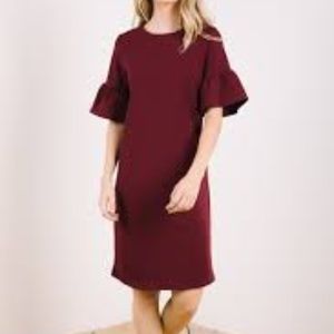 Piper and Scoot Stowe Ruffle Dress- Small